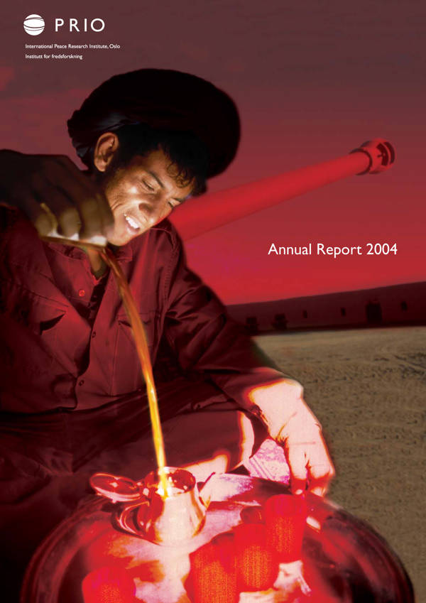PRIO Annual Report 2004 front cover